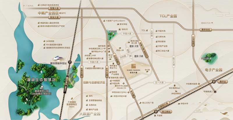 区位图